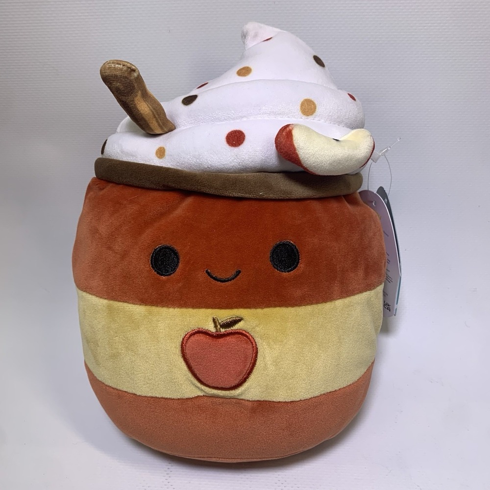 Squishmallows Plush Unisex 8" Mead Apple Cider Brown Harvest New